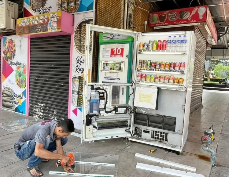 Installation of Vending Machine